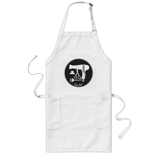 Hairstyles tools long apron (Front)