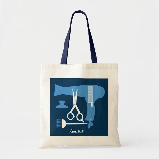 Hairstyles tools tote bag (Front)