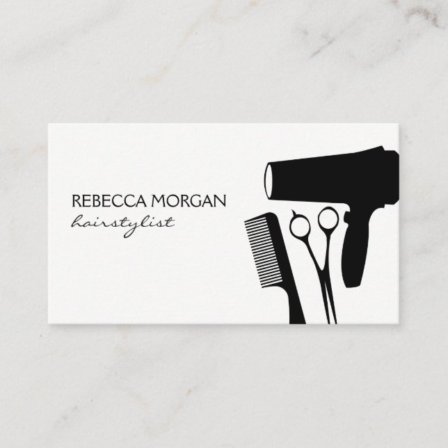 Hairstylist Business Card (Front)