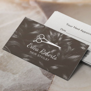 Hairstylist Hair Salon Professional Appointment Card
