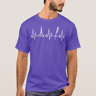 Hairstylist s Heartbeat Bests Hair Stylist T-Shirt
