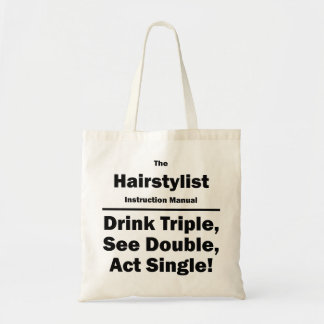 hairstylist tote bag