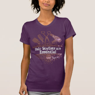 Hairstylists Women Teens T shirts Designer Casual