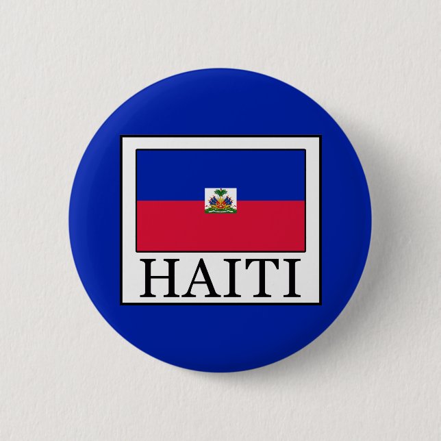 Haiti 2 Inch Round Button (Front)
