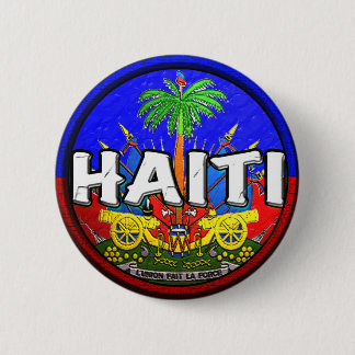 HAITI 2 INCH ROUND BUTTON