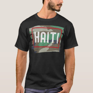 Haiti Camouflage 1 T-Shirt