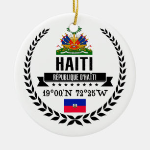 Haiti Ceramic Ornament