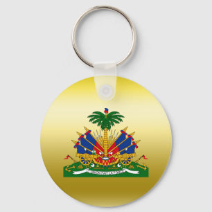Haiti Coat of Arms Keychain
