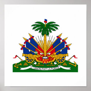 Haiti Coat of Arms Poster