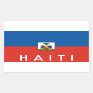 haiti country flag symbol name text sticker