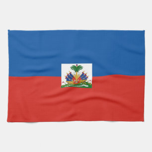haiti country flag towel