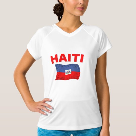 Haiti Earthquake Flag Design T-Shirt