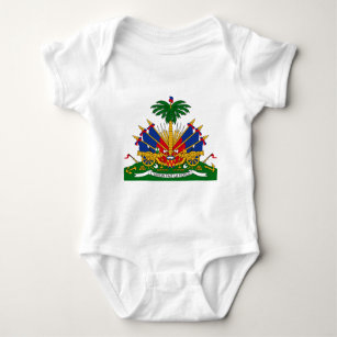 haiti emblem baby bodysuit