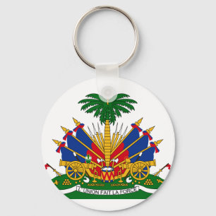 haiti emblem keychain