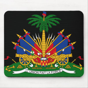 haiti emblem mouse pad