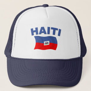 Haiti Flag 1 Trucker Hat