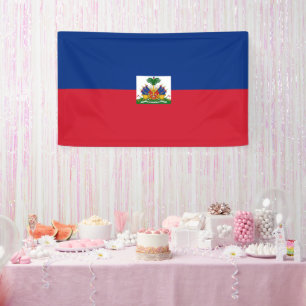Haiti flag banner