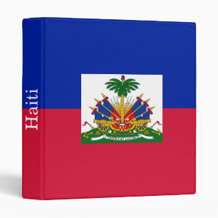 Haiti Flag Binder