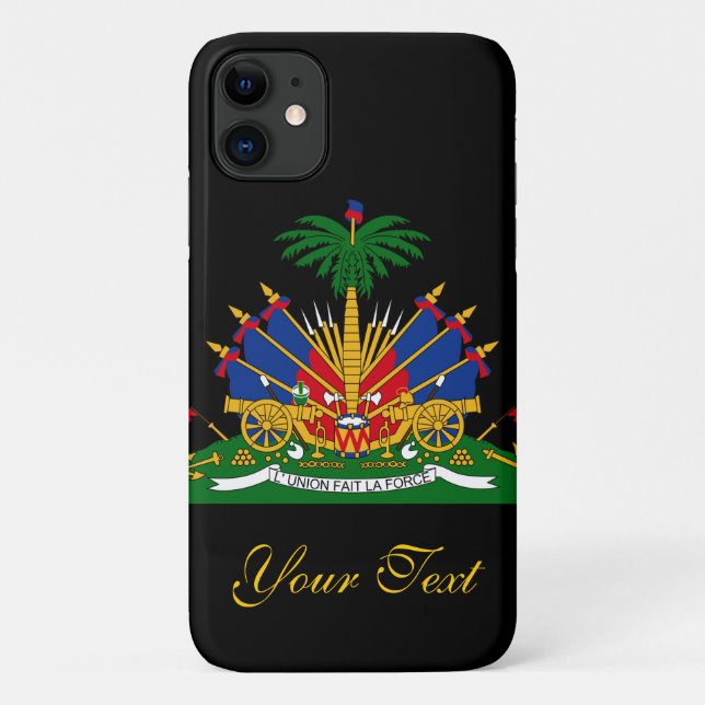 Haiti Flag Case-Mate iPhone Case (Back)