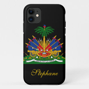 Haiti Flag iPhone 11 Case