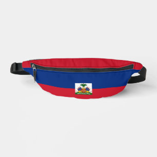 Haiti flag fanny pack
