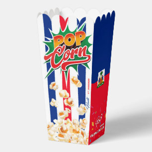Haiti flag favor box
