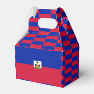 Haiti flag  favor box