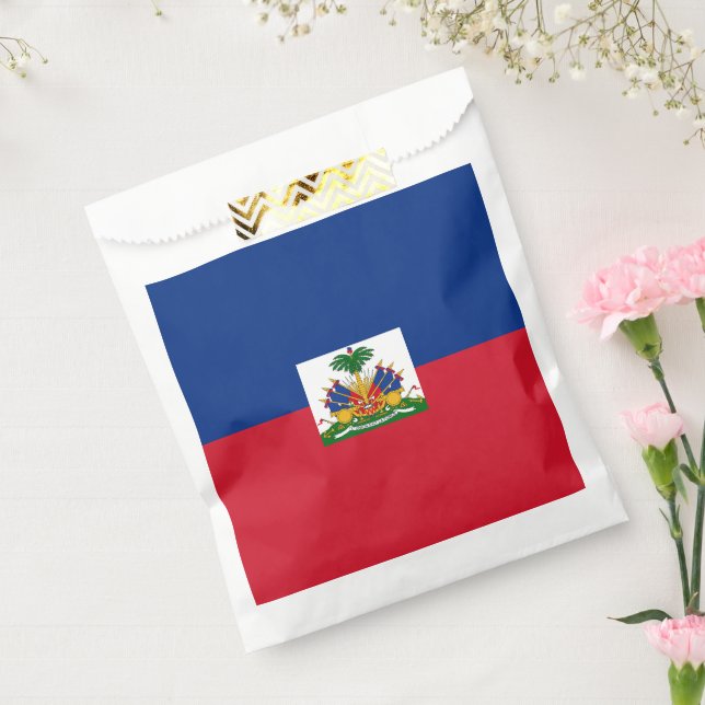 Haiti flag favour bag (Sealed)