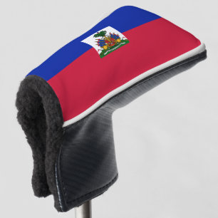 Haiti Flag Golf Head Cover