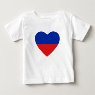 Haiti Flag Heart T-Shirt