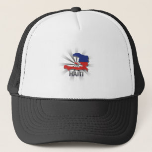 Haiti Flag Map 2.0 Trucker Hat