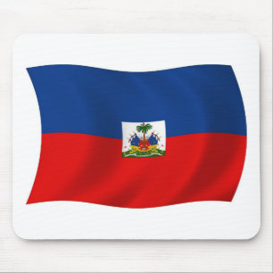 Haiti Flag Mousepad