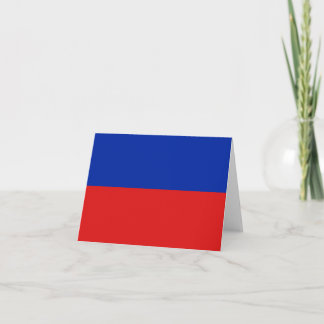 Haiti Flag Notecard