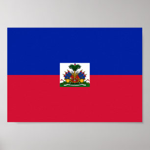 Haiti Flag Poster