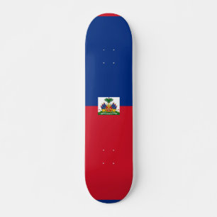 Haiti flag skateboard
