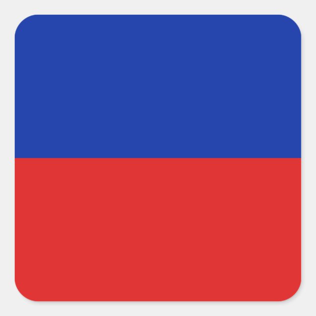 Haiti Flag Sticker (Front)