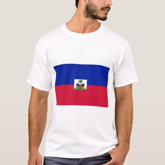 Haiti Flag T-Shirt (Front)