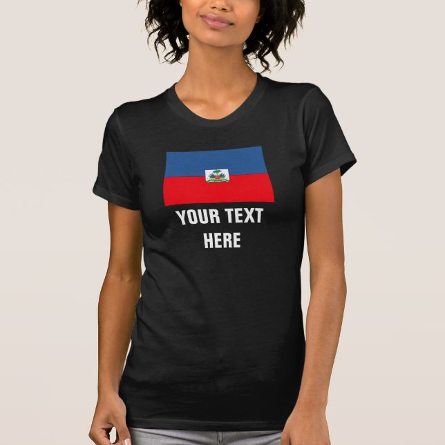 Haiti Flag T-Shirt (Front)