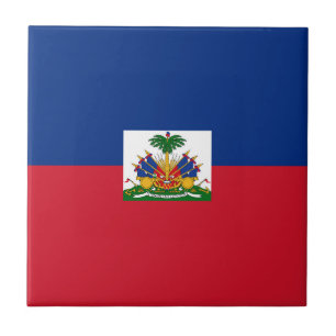 Haiti flag tile