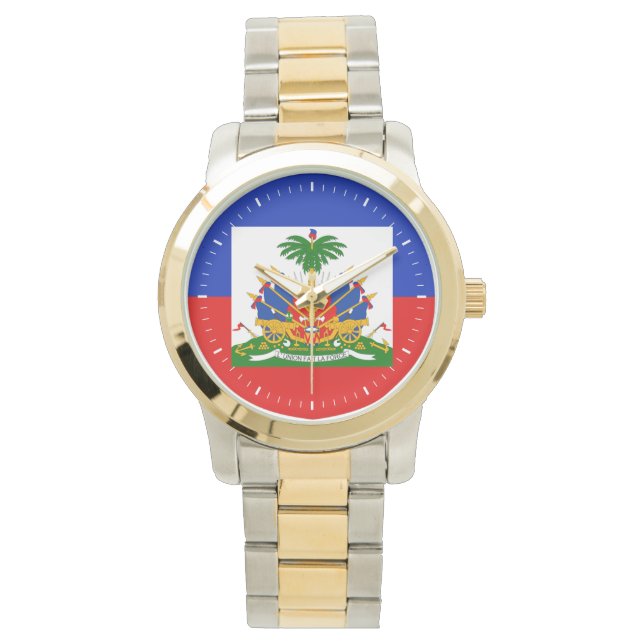 Haiti Flag  Watch (Front)