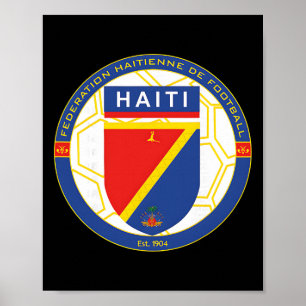 Haiti Footbyll (soccer) Fanclub  Poster