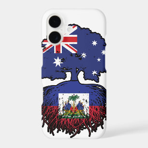 Haiti Haitian Australian Australia Tree Roots Flag