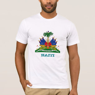 Haiti & Haitian Coats of Arms, flag fashion T-Shirt