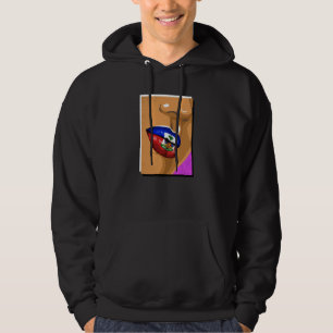Haiti Haitian Flag Day Creole Proud Woman Happy Ay Hoodie