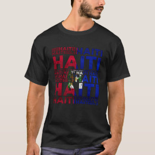 Haiti Haitian Flag Day Proud Strong Ayiti Pride T-Shirt