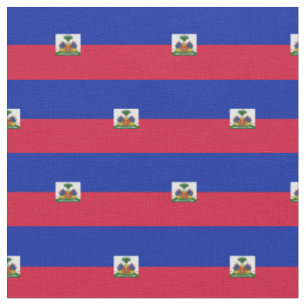 Haiti, Haitian Flag Fabric /trendy fashion