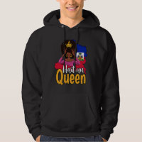 Haiti Haitian Love Flag Proud Woman Princess Crown