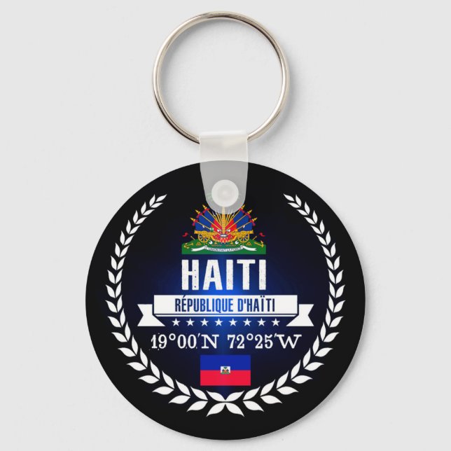 Haiti Keychain (Front)