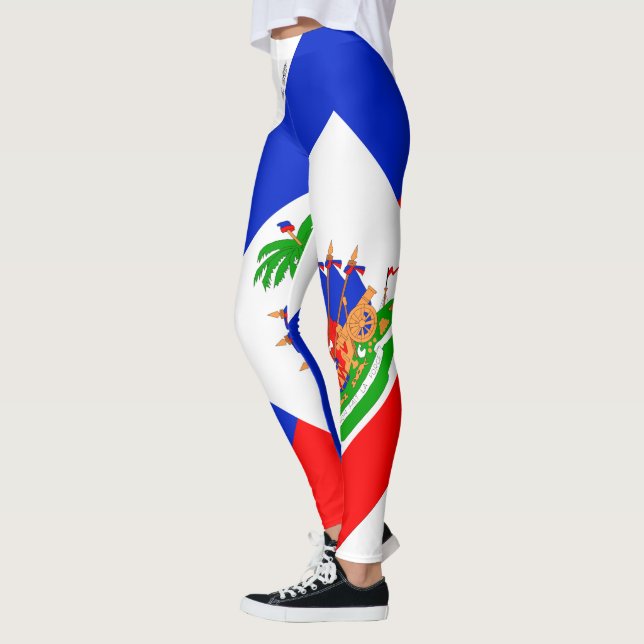 HAITI LEGGINGS FLAG HAVIC ACD (Left)