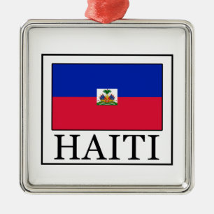 Haiti Metal Ornament